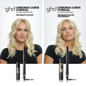 NUOVO GHD CHRONOS CURVE CONICAL WAND (28-23MM) FERRO PER BEACH WAVES