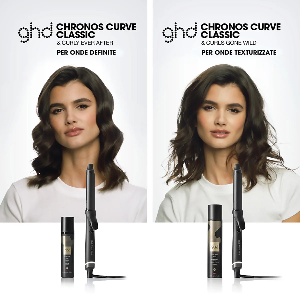 NUOVO GHD CHRONOS CURVE CLASSIC TONG (26MM) FERRO PER ONDE E RICCI DEFINITI