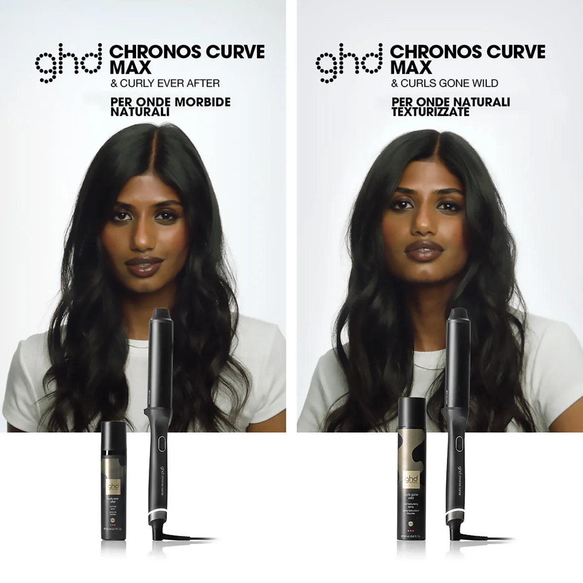 NUOVO GHD CHRONOS CURVE MAX WAND (38MM) FERRO PER ONDE MORBIDE E NATURALI