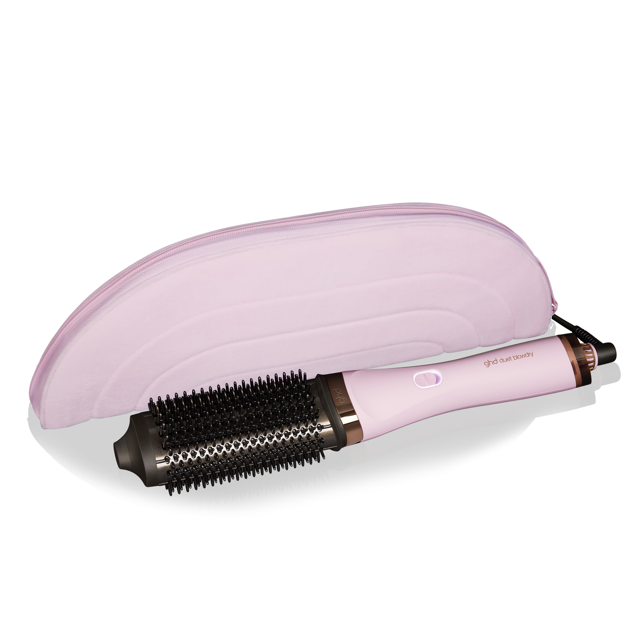 NUOVA GHD DUET BLOWDRY - SPAZZOLA ASCIUGACAPELLI 2 IN 1 ROSA SORBETTO