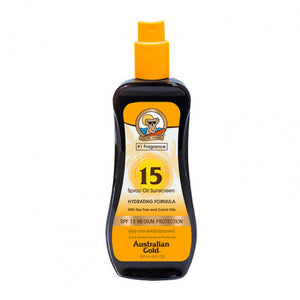 Australian Gold SPF15 Spray Oil Sunscreen 237 ml